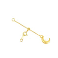 18k Yellow Gold 1"/2"/3"/4"/5"/6" Adjustable Necklace Extender Chain, 18k Gold Adjustable Necklace Extender Bracelet Anklet Extension Chain, Adjustable Bracelet Extender 18k Gold - color: style 5, size: 3inch