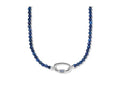 Kendra Scott, Women's, Emery Beaded Strand Necklace - color: Rhod Dark Blue Qrtz