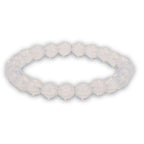Crystal Vibe 8mm Beaded Bracelets For Women Men - Healing Crystal Bracelet - Adjustable Size - color: Opal