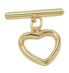 1Box 20 Sets Mixed 5 Styles 14K Real Gold Filled OT Toggle Clasps OT End Clasps Connectors Bar for Bracelet Necklace Jewelry Making (Style1)