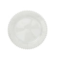 8" Salad Plates - Set of 20 - Plastic Clear Round Disposable Dessert Appetizer Plate Beaded Rim, Ideal for Dinner Party Wedding Bulk Events - color: Clear, size: 8" Salad Plate, 20 Pack