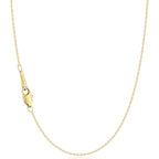 Gacimy Chain Necklace for Women, 14K Gold Plated/Silver Tone Cable Chain for Women, 1.1/1.3mm Thin Dainty Necklace Chains 16-24 Inch - size: 16 Inches, style: 1.1mm Gold