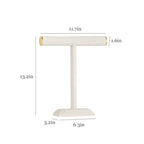 Julysky T-Bar Necklace Holder Stand,Necklace Display Stand for Selling,Necklace Organizer for Women,Necklace and Bracelet Hanger,Jewelry Stand,Necklace Storage Stand,Necklace Tree（Beige）