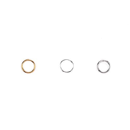 BEADIA Open Jump Rings Sliver 0.8x6mm 500pcs for DIY Jewelry Making Supplies - color: Silver, size: 0.8*6mm
