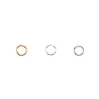 BEADIA Open Jump Rings Sliver 0.8x6mm 500pcs for DIY Jewelry Making Supplies - color: Silver, size: 0.8*6mm