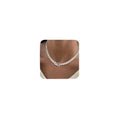 CHESKY 14K Gold Plated Chunky Necklace for Women, Trendy Paperclip Chain Necklace Thick Cross Heart Pendant Necklace Layered Herringbone Cuban Link Chain Toggle Necklaces Non Tarnish Jewelry - color: silver, style: cuban