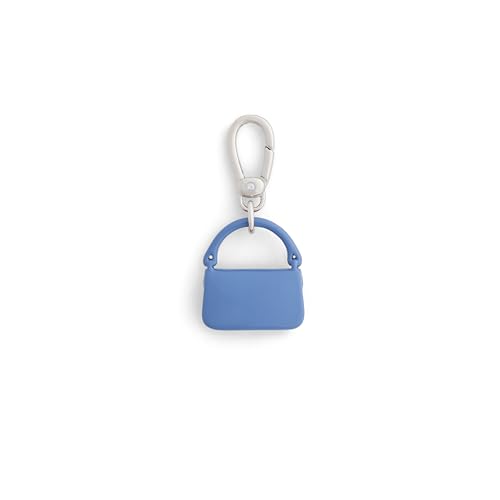 COACH Women's Collectible Signature Jewelry Charm - color: Blue/Rhodium