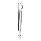 QWALIT Piercing Taper Threadless Insertion Tool - Titanium Labret Pin 16g, 18g, 20g - color: Silver