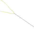 The Beadsmith English Beading Needles, Size 12, 4 Needles per Card, Made in England, Use for Loom Weaving Beadwork, Off-Loom Stitching and Jewelry Making with Seed Beads