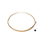 18 Gauge, 14/20 Yellow Gold Filled Wire (Round) Dead Soft 14K Gold Filled Made in USA - 1FT by CRAFT WIRE - size: 18 Gauge, style: 1 Foot