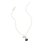 COACH Women's Collectible Signature Jewelry Charm - color: Tabby Black/Rhodium