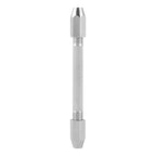 YWBL-WH Double End Pin Vise Chuck with10 pcs Micro Drill Bit Set for Jewelry Watch Carving Repair Tool, Drill