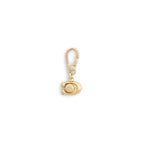 COACH Women's Collectible Signature Jewelry Charm - color: C Stone Crystal/Gold