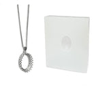 Milky Treasures Crown Necklace DIY Breastmilk Jewelry Making Kit | 18mm 925 Sterling Silver Pendant | Breastfeeding Keepsake | New Mom Gifts | Baby Shower Registry | Lactation [Only Necklace + Mold] - color: Only Necklace + Mold