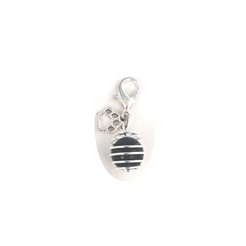 crystal pet collar charms,cat collar charms, dog collar charms - color: Shungite