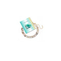 Crystal Choker Necklaces for Women,4mm Handmade Natural Stone Choker Beaded Necklace Healing Crystal Necklace Gemstone Bead Necklaces for Women - color: Amazonite
