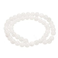 HARFINGTON 50pcs Natural Stone Beads 6mm Clear Quartz Round Gemstone Stone Loose Beading Real Genuine Smooth Balls Bead for Jewelry Making Bracelets Necklace Earrings DIY - color: Clear Quartz, size: 6mm