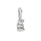 COACH Women's Collectible Signature Jewelry Charm - color: Lock Key Rhodium