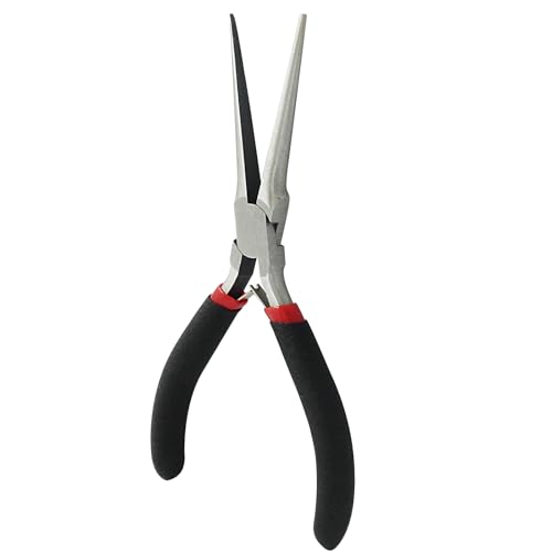 14.5cm/5.7" Extra Long Needle Nose Pliers, Precision Wire Plier Repair Tool, Flush Cutting Pliers, Stripper Hand Jewellery Making Tool - style: Long Needle Nose Pliers