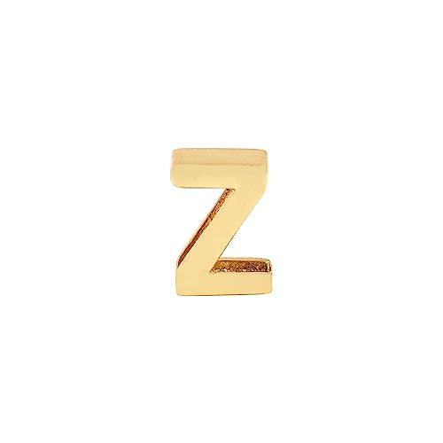26pcs 18k Gold Filled Letter Charms,Initial Charms,Letter Pendants for DIY Bracelet Necklace Jewelry Making - color: letter style 2