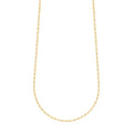 Destin Jewelry Paperclip Chain Necklace for Women, Waterproof 18K Gold Plated Stainless Steel, Hypoallergenic, Adjustable Layering Chain, Tarnish-Resistant, 2.5–6.5mm - color: 18K Yellow Gold Plated Stainless Steel, size: 24"+ 2", style: 2.5 MM