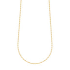 Destin Jewelry Paperclip Chain Necklace for Women, Waterproof 18K Gold Plated Stainless Steel, Hypoallergenic, Adjustable Layering Chain, Tarnish-Resistant, 2.5–6.5mm - color: 18K Yellow Gold Plated Stainless Steel, size: 24"+ 2", style: 2.5 MM