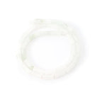 5x12mm Natural White Jasper Stone Bamboo Shape Gem Healing Energy Loose Spacer Beads for DIY Necklace Bracelet Earring - color: White Jasper
