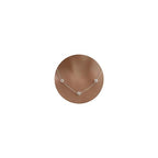 Pearl Necklace for Women- 14K Gold-plated/White Gold-plated Dainty Pearl Necklace for Women - color: Silver daisy flower