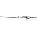 5 Pack 925 Sterling Silver Snake Chain Necklace with Clasp for Jewelry Making, 1.2 mm 18 Inch