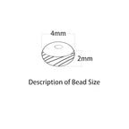 2x4MM 150PCS Aquamarine Jade Tube Rondelle Abacus Disk Spacer Loose Beads for Jewelry Making - color: Aquamarine Jade, size: 2x4mm abacus-shaped