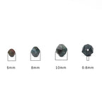 BEADIA Faceted Natural Indian Agate Stone Round Beads 8mm 36cm/Strand for Jewelry Making - color: Indian Agate, size: 8mm