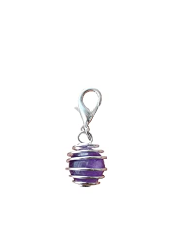 crystal pet collar charms,cat collar charms, dog collar charms - color: Amethyst