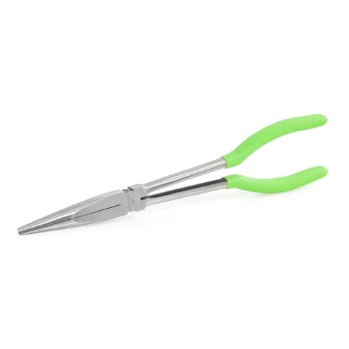 OEMTOOLS 22621 Needle Nose Pliers 11 Inch, Long Needle Nose Pliers, Rust Resistant, Heat-Treated Steel Construction, Automotive, Construction, and Jewelry Making Tools - style: 11 inch long nose pliers