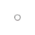 BEADIA Stainless Steel Spacer Beads 2.5x1mm Rondelle Loose Charm Caps Beads for DIY Jewelry Making 100pcs with 1.5mm Hole - color: 2.5x1mm 1.5mm