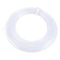 1 Roll Nylon Memory Wire 32.8 Yard Round Clear Plastic Wire White Boning Roll Clear Memory Brim Lines Crinoline Boning for Bridal Dress Hat Brims Jewelry Making Diameter:2.5mm - size: 2.5mm