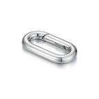 925 Sterling Silver Double Opening Lobster Clasp, Necklace Bracelet Anklet Jewelry Extender Clasp for DIY Jewelry Making (Style 5-1pc) - style: style 5-1pc