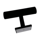 T-Bar Bracelet Holder,Bracelet Display Stand For Selling,Jewelry Organizer Watch Rack For Show (Black Velevt) - color: Black Velvet