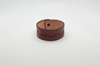 Realeather C4138-08 Medium Leather Wristbands with Snap Closure, Medium, Natural, 8-Pack
