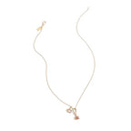 COACH Women's Collectible Signature Jewelry Charm - color: C Stone Pink/Gold