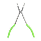 OEMTOOLS 22623 11" 90° Angled Long Nose Pliers – Rust Resistant, Heat-Treated Alloy Steel, Extended Reach for Automotive, Electrical, and Jewelry Work - style: 11 inch 90 degree long nose pliers