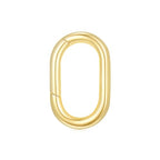 14K Gold Jewelry Clasp Necklace Extender Clasp Bracelet Extension Connector for DIY Necklace Bracelet Anklet Jewelry Making (Style 3) - size: Style 3-Yellow