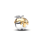 Mother Heart Charms for Bracelets Love Mom Flowers Charm Jewellery for Women - style: Apple Fruit Charms
