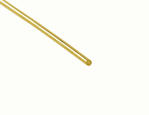 24 Gauge 14K Solid Yellow Gold Wire Half Hard Round 1 Foot by CRAFT WIRE