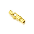 14K Yellow Gold Jewelry Clasp Necklace Extender Clasp Bracelet Extension Connector for DIY Necklace Bracelet Anklet Jewelry Making, 14K Gold Clasp for DIY Jewelry Making (Style 10) - style: Style 10