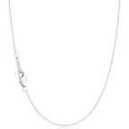 Gacimy Chain Necklace for Women, 14K Gold Plated/Silver Tone Cable Chain for Women, 1.1/1.3mm Thin Dainty Necklace Chains 16-24 Inch - size: 20 Inches, style: 1.1mm Silver
