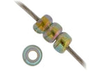 Miyuki Seed Bead 11/0 APX.22g - Olivine Chartreuse Lined AB Japanese Glass Seed Beads - color: Olivine Chartreuse Lined AB