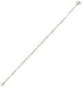 14K Gold Chain Extender for Women, Yellow Gold/White Gold/Rose Gold Adjustable Gold Necklace Anklet EXtension Chain, Available in 2/3/4 Inch - color: Rose Gold, size: 4 Inch