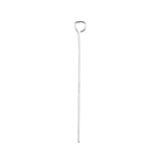 BEADIA Open Eye Pins Silver Head Pins for DIY Jewelry Making 40mm 200pcs - color: Silver, size: 40mm