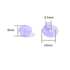 Xeahung 100PCS Acrylic Crystal Beads Round Crackle Beads Charms for Jewelry Making Bracelets Large Hole Spacer Beads for Hanging Charms DIY Art Christmas Ornament Birthday Gifts (Colourful) - color: Colourful
