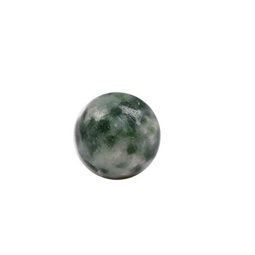 6mm Green Dot Jasper Natural Gemstone Beads for Jewelry Making Round Smooth Stone Beads 15"/Strand (Green Dot,6mm) - color: Green Dot Stone, size: 6mm